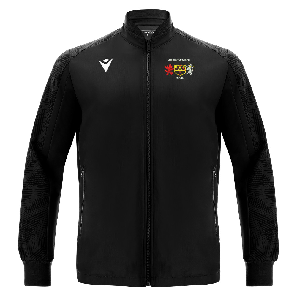 Abercwmboi RFC - ACHILLES microfiber full zip top (Black)