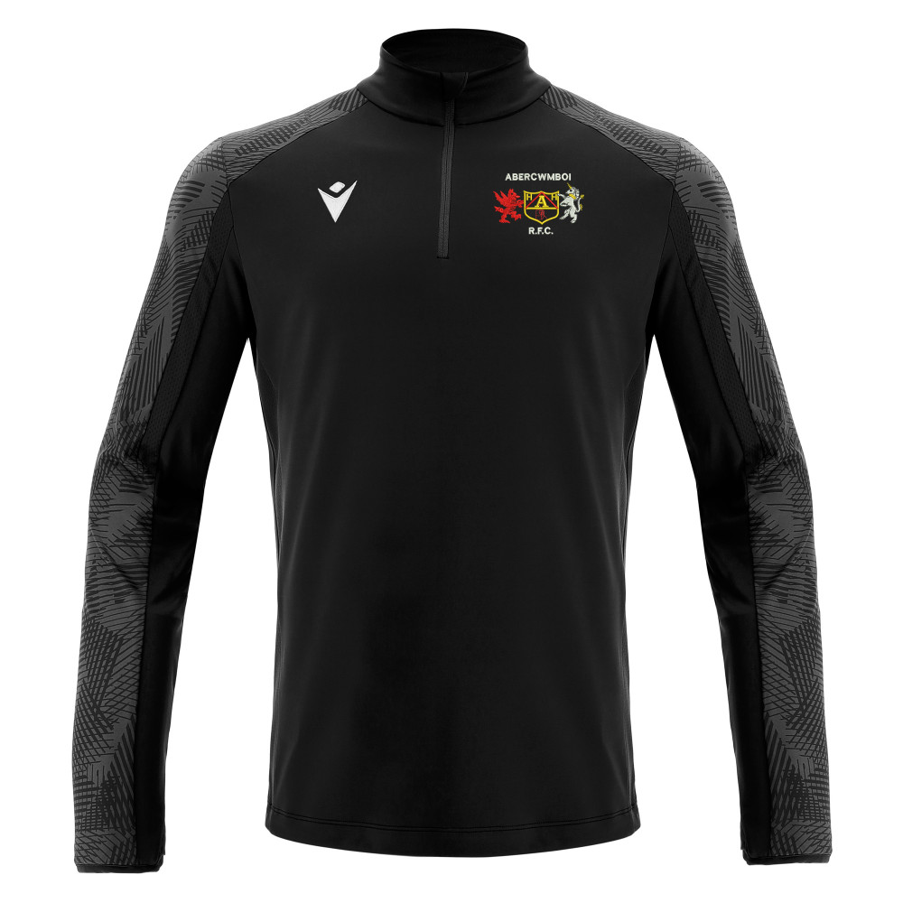 Abercwmboi RFC - NARYN 1/4 zip top (Black)