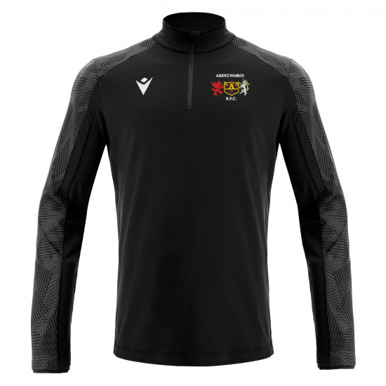Abercwmboi RFC - NARYN 1/4 zip top (Black)