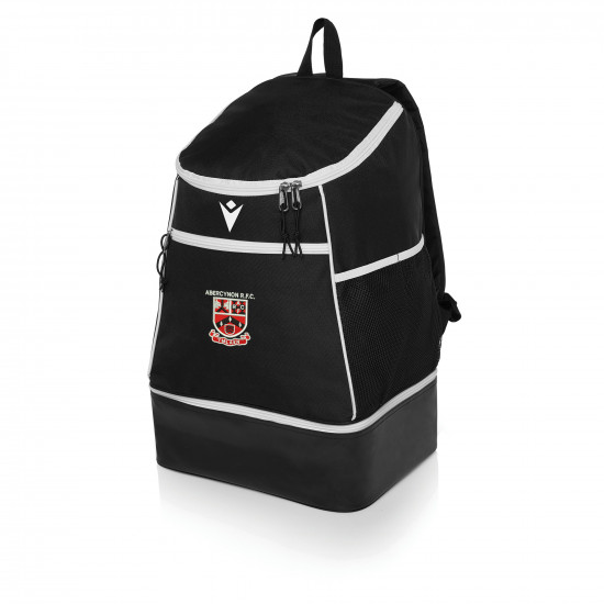 Abercynon RFC - MAXI-PATH backpack w/semi-rigid bottom large (Black)