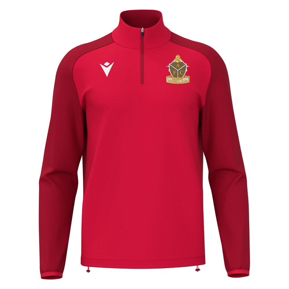 Aberfan AFC - ISEN 1/4 zip top (Red)