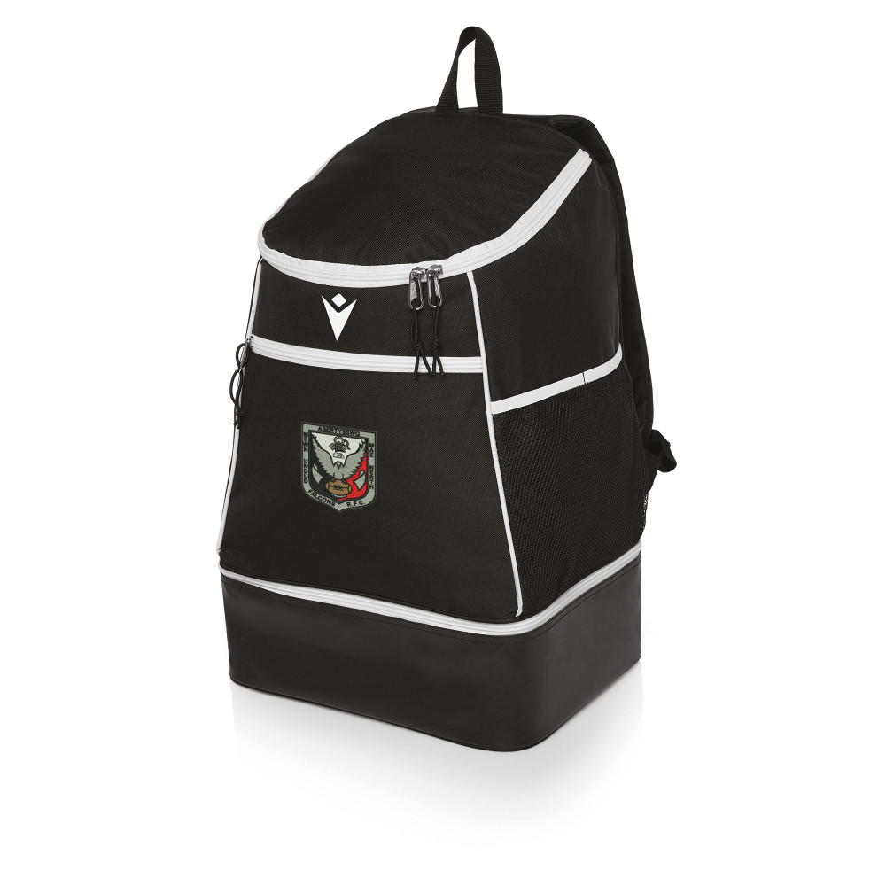 Abertysswg RFC - MAXI-PATH backpack w/semi-rigid bottom large (Black)
