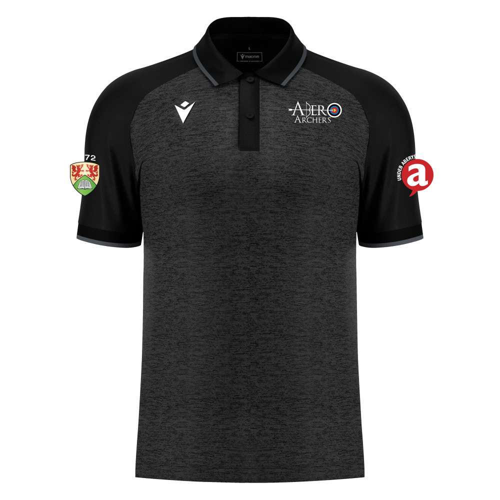 Aber Uni Archers - AULOS polo (Black)