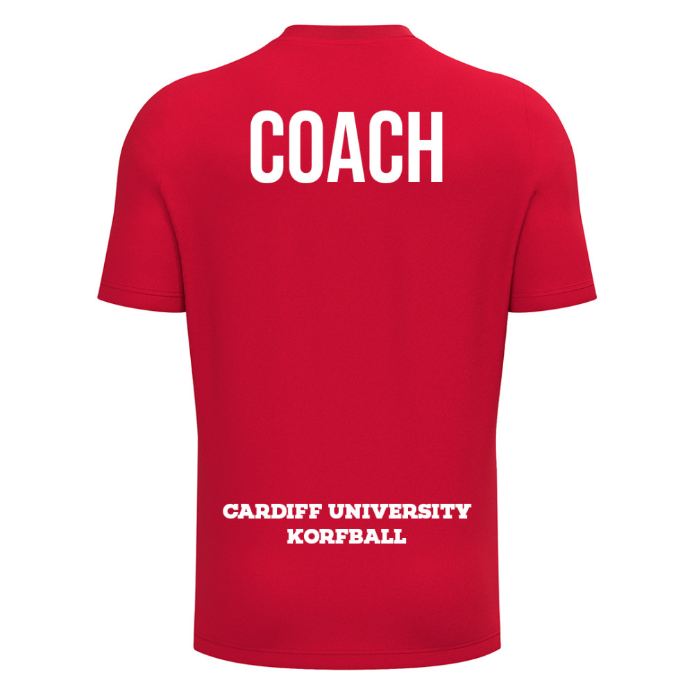 Cardiff University Korfball - RIGEL shirt (Red)