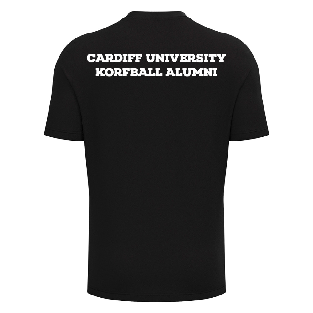 Cardiff University Korfball Alumni - RIGEL shirt (Black)