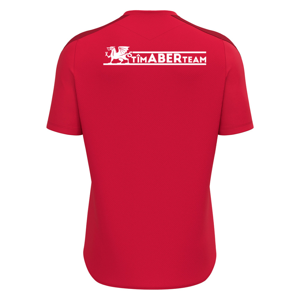 Aber Uni Badminton - WISP shirt (Red) Aber Uni Badminton - WISP shirt (Red)
