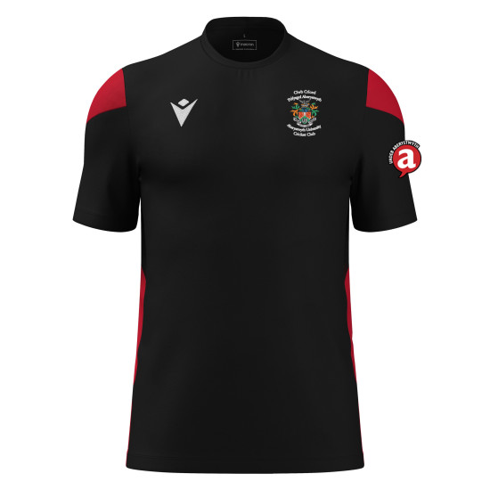 Aber Uni Cricket - POLIS shirt (Black/Red)