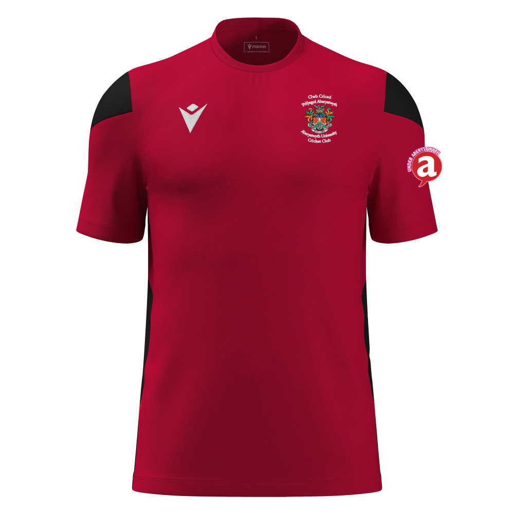 Aber Uni Cricket - POLIS shirt (Red/Black)