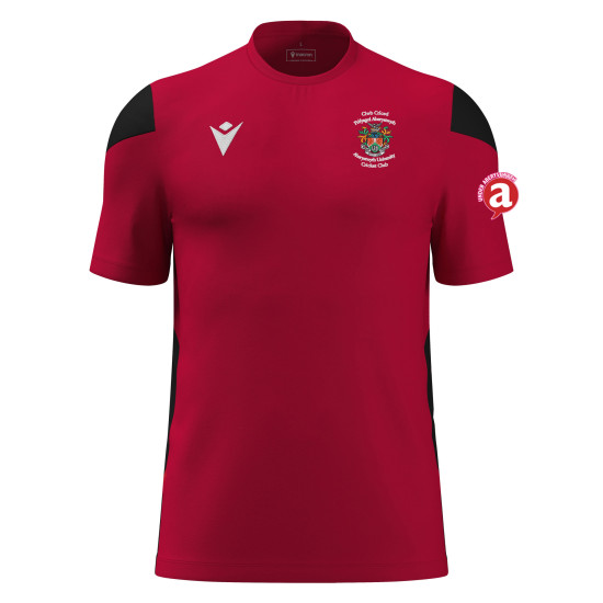 Aber Uni Cricket - POLIS shirt (Red/Black)