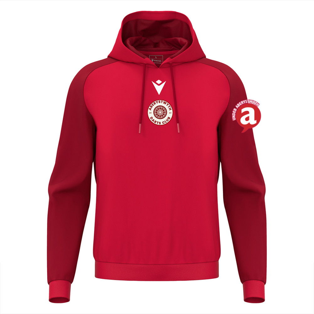 Aber Uni Darts - HORN hoody (Red)