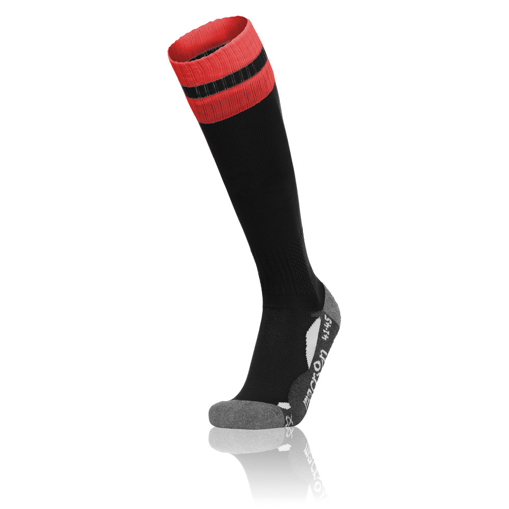 Aber Uni Equestrian - AZLON socks (Black/Red)