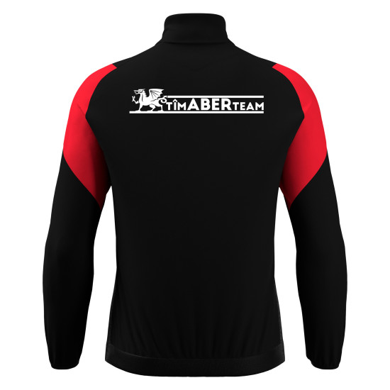 Aber Uni Futsal - VANIR full zip top (Black/Red)