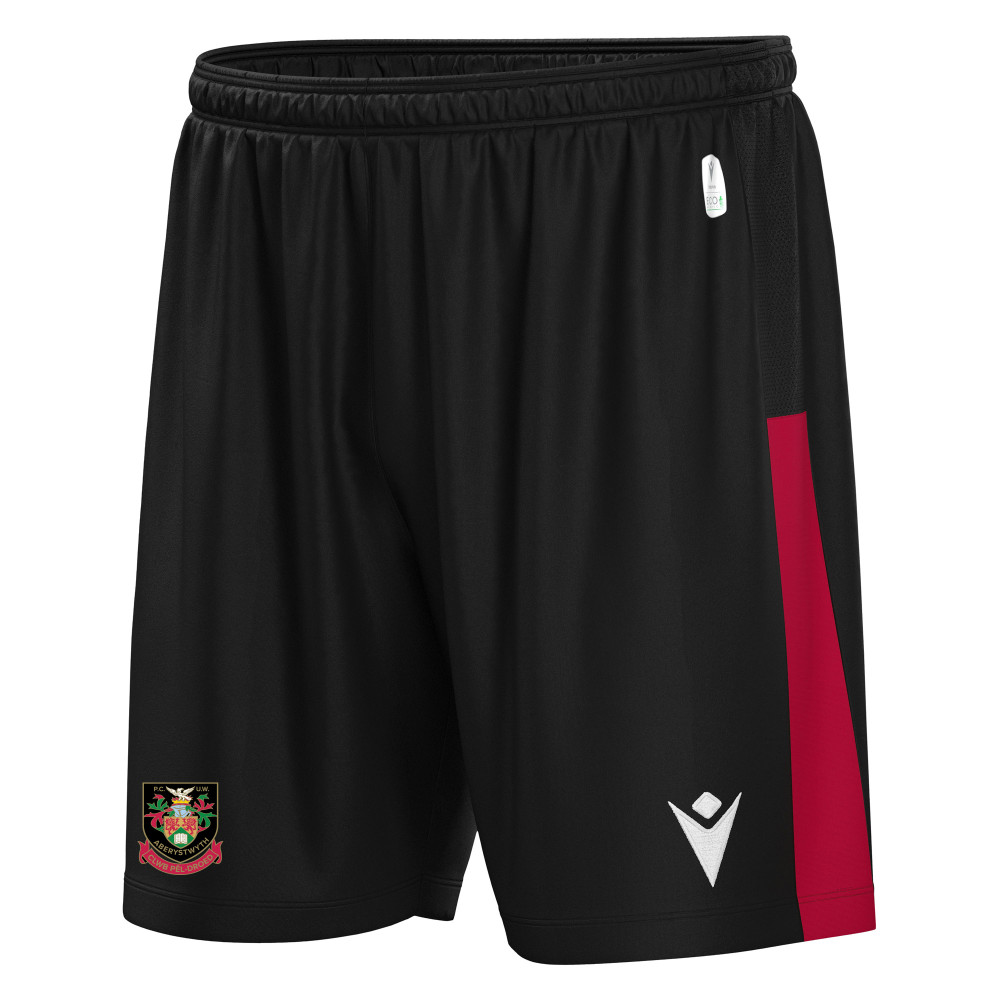 Aber Uni Mens Football - SKARA ECO shorts (Black/Red)