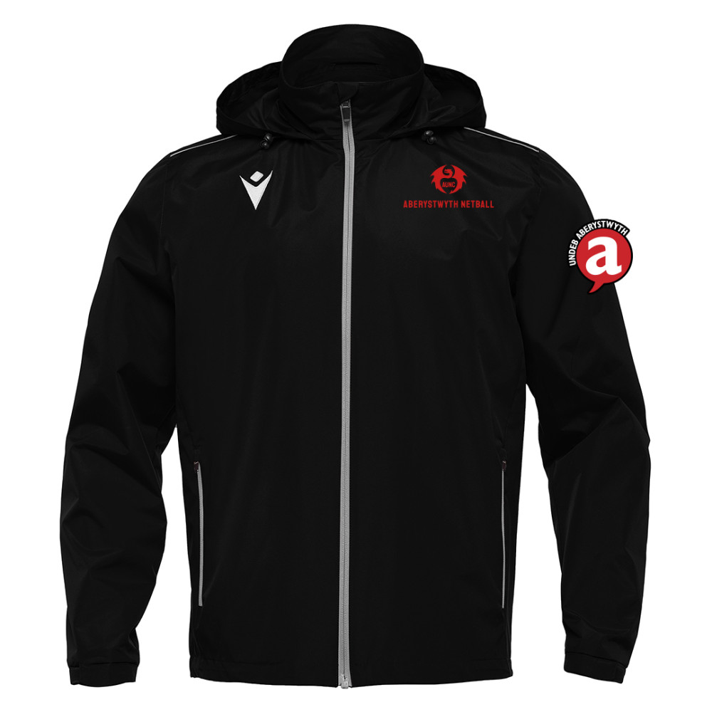 Aber Uni Netball - LYNGEN full zip showerjacket (Black)