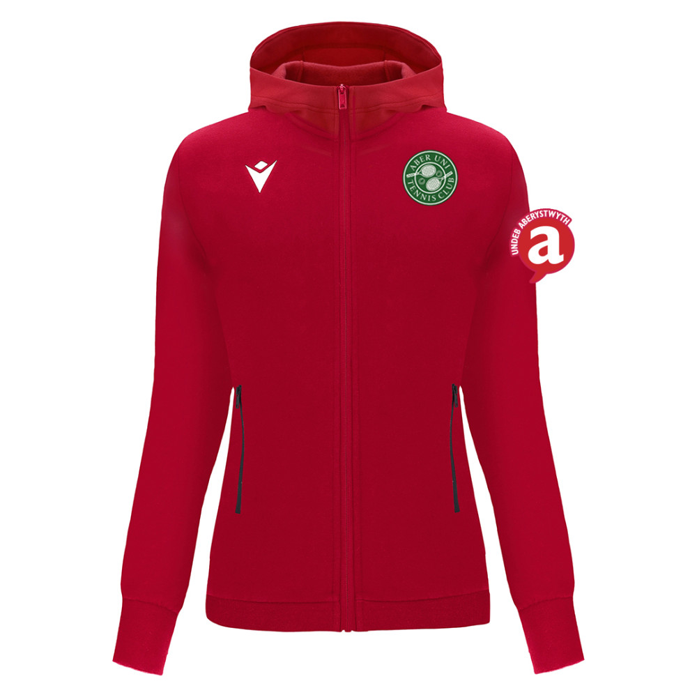 Aber Uni Tennis Club - DRUM full zip hoody  (Red)