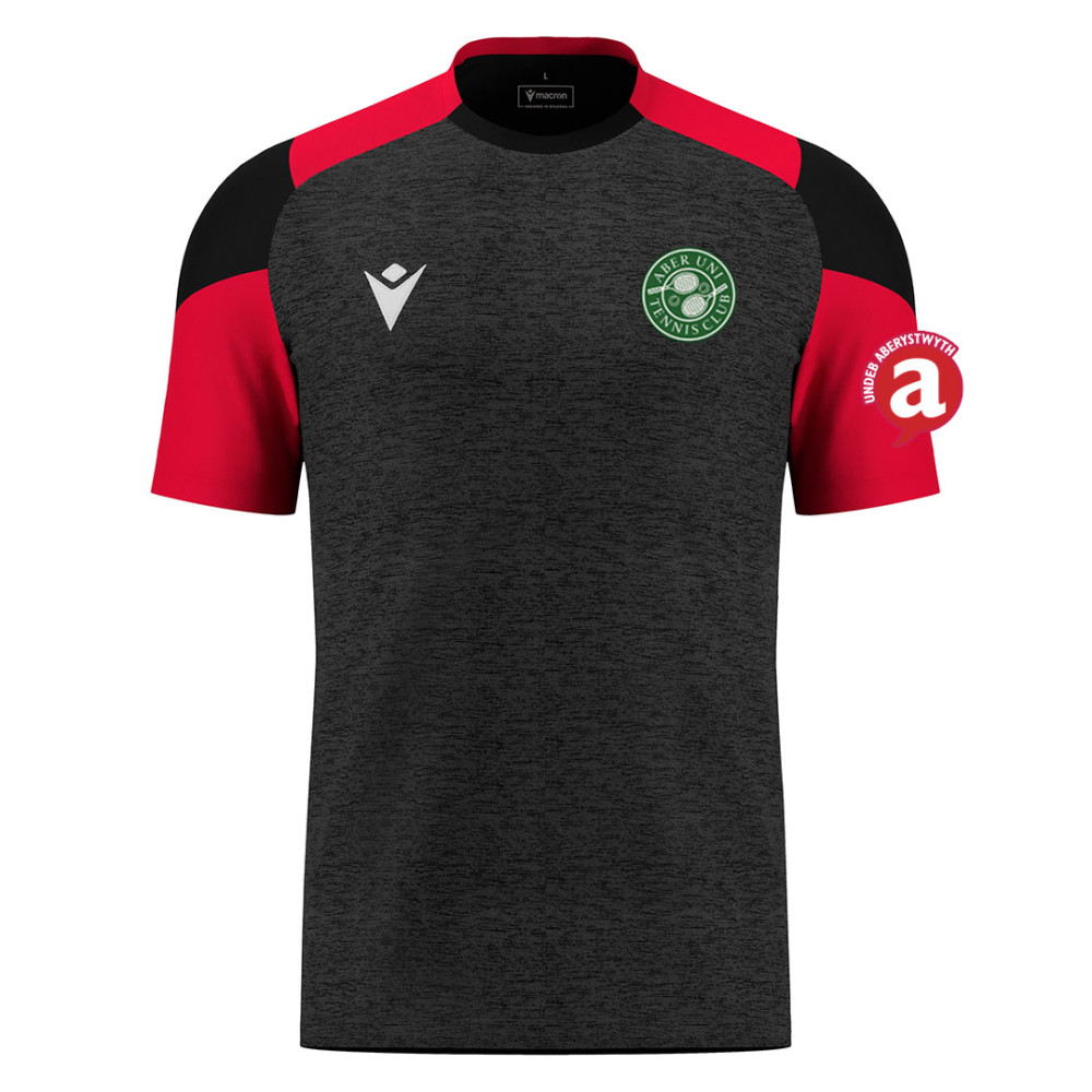 Aber Uni Tennis Club - GOLEM shirt (Red & Black)