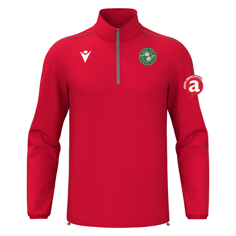 Aber Uni Tennis Club - HAVEL 1/4 zip  (Red)
