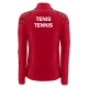 Aber Uni Tennis Club - DORA 1/4 zip  (Red)