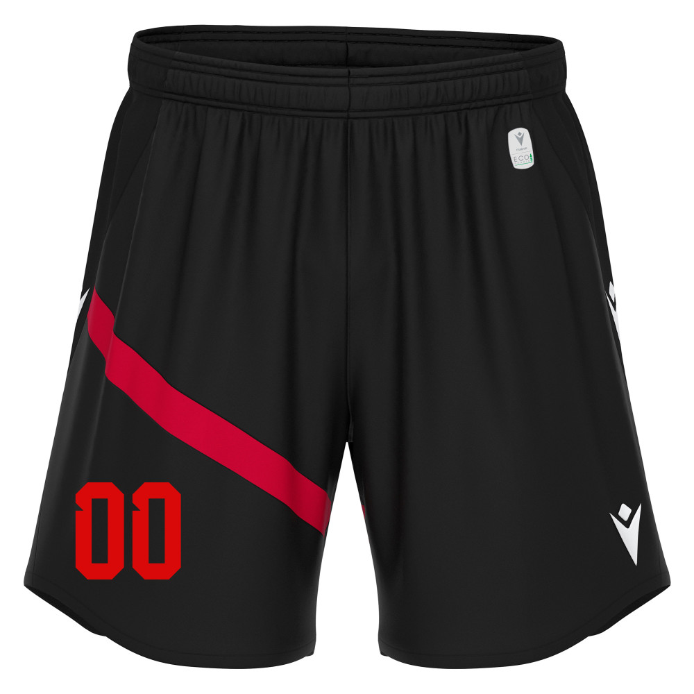 Aber Uni Volleyball - SHEN ECO shorts (Black/Red)