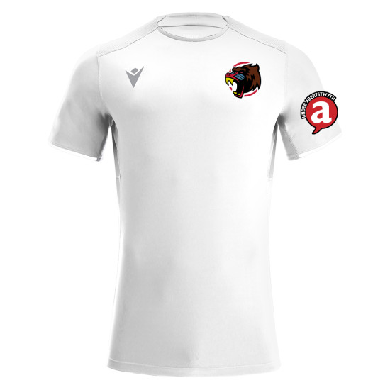 Aber Uni Ultimate Frisbee - RHODIUM shirt (White)