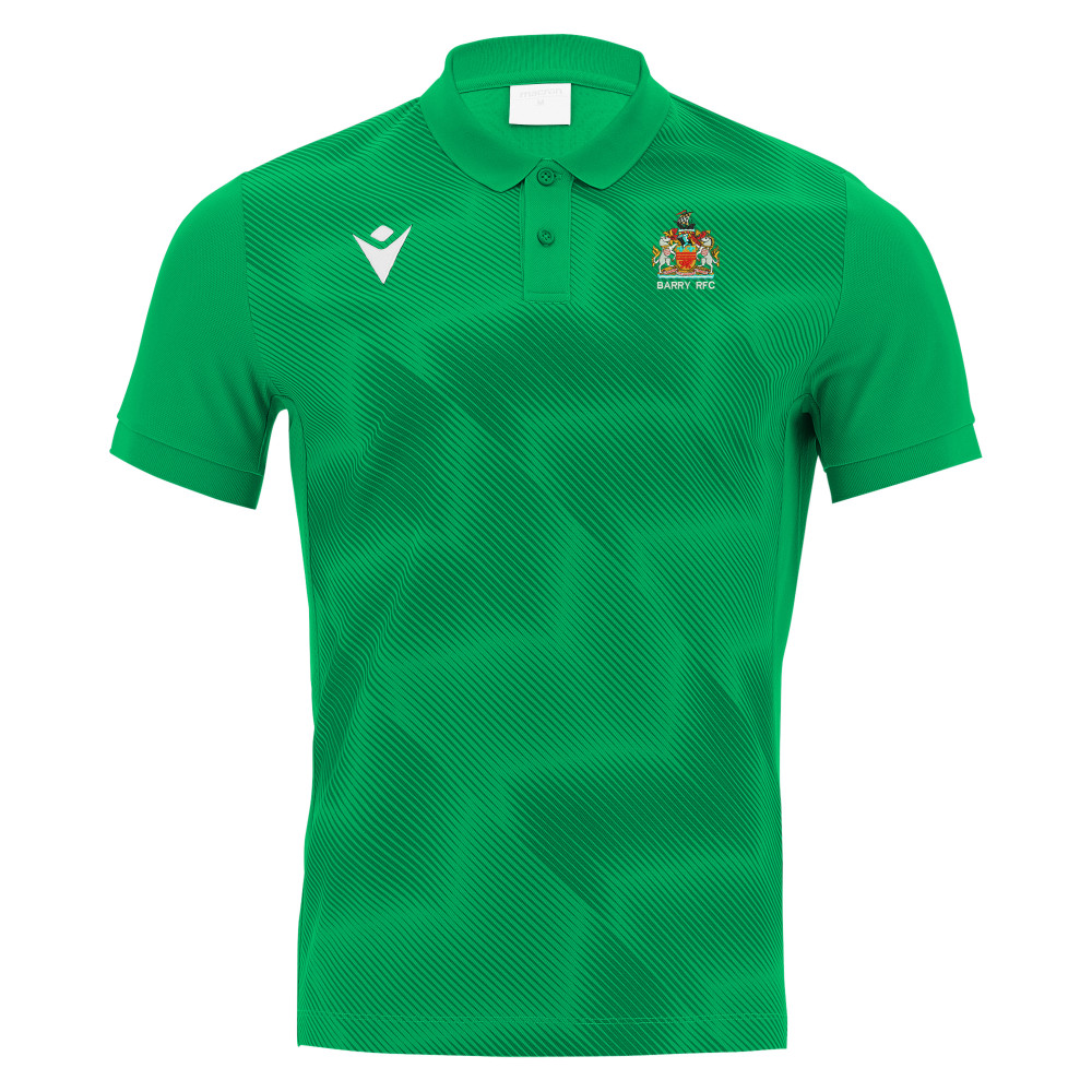 Barry RFC - THAVIL polo (Green) Kids