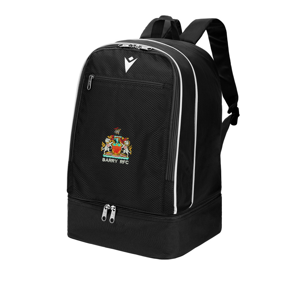 Barry RFC - MAXI-ACADEMY EVO backpack w/semi-rigid bottom (Black) Kids