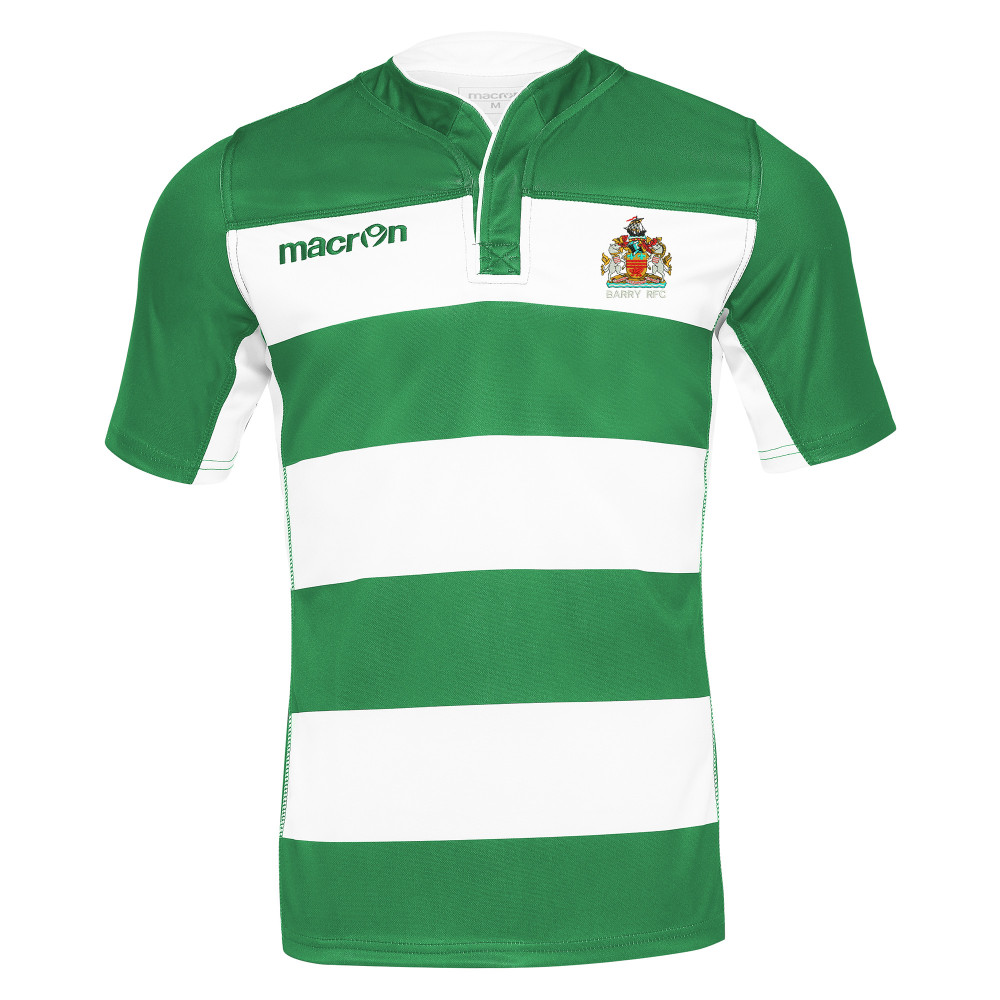 Barry RFC - IDMON shirt (Green/White)