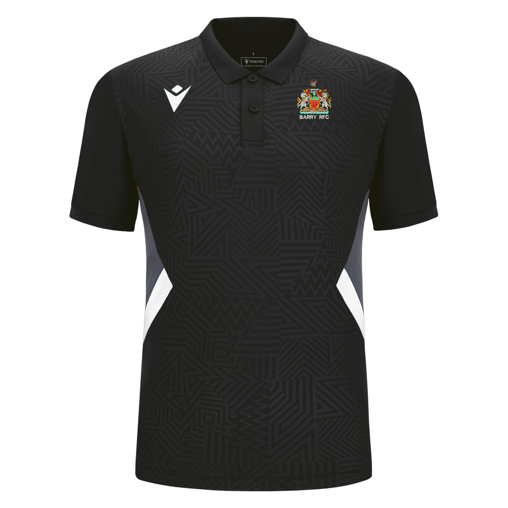 Barry RFC - RAP polo (Black)