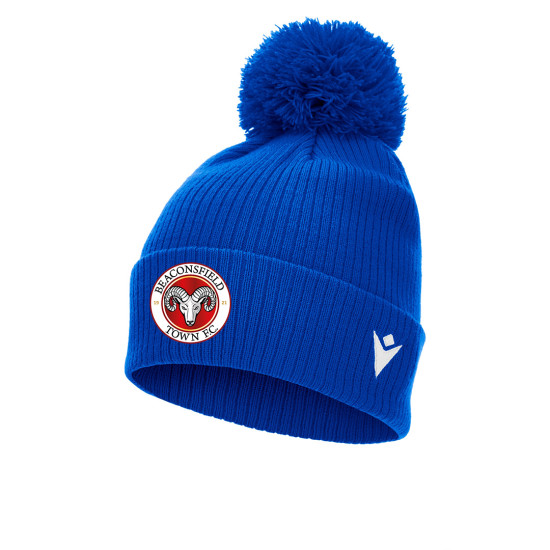 Beaconsfield Town FC - SNOW ponpom bonnet (Royal Blue)