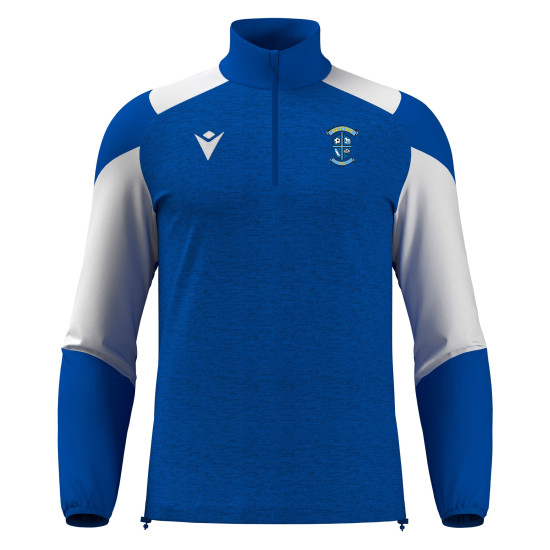 Bettws FC - CUZCO 1/4 zip top (Royal Blue/White)