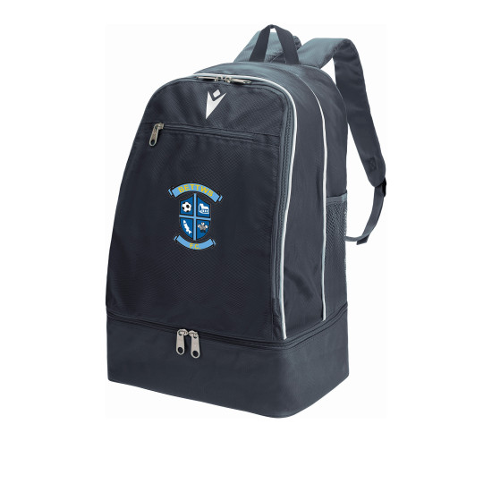 Bettws FC - MAXI-ACADEMY EVO backpack w/semi-rigid bottom (Navy)
