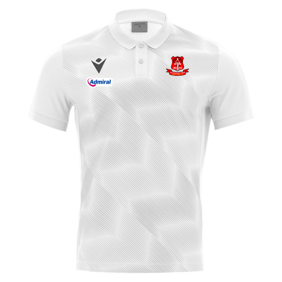 Blackwood Town B&G FC - THAVIL polo (White) Blackwood Town B&G FC - THAVIL polo (White)