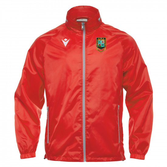 Brecon RFC - PRAIA HERO full zip windbreaker (Red)