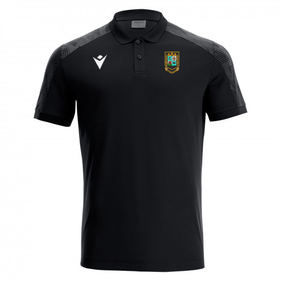 Brecon RFC - ROCK polo (Black)