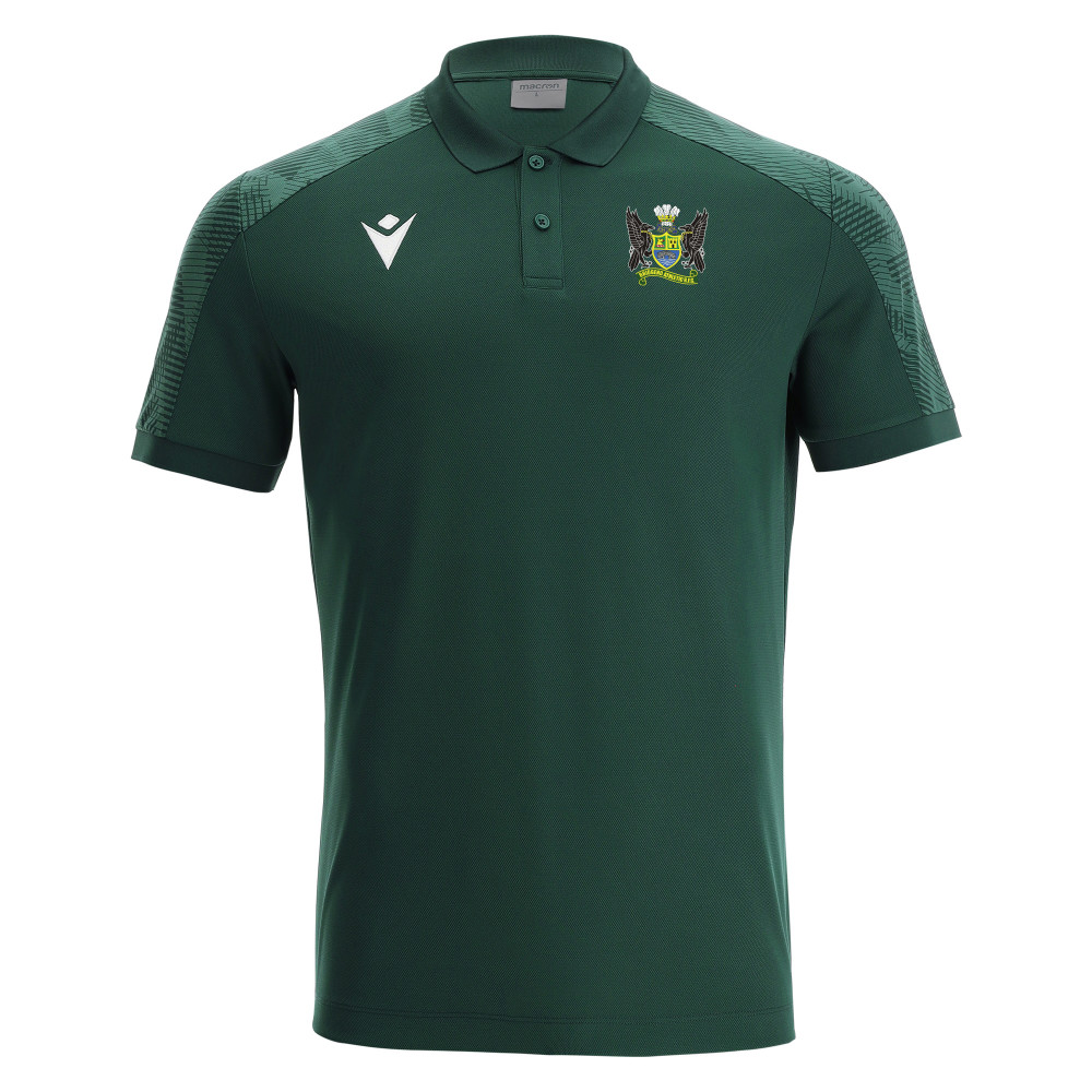 Bridgend Athletic RFC - ROCK polo (Bottle Green)