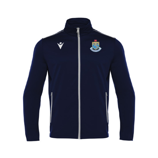 Bridgend Town FC - NEMESIS Navy Training jacket