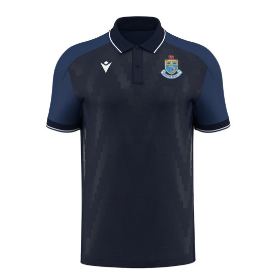 Bridgend Town FC - ECHOES Navy travel polo