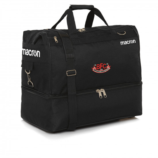 Broadlands AFC - APEX holdall w-rigid bottom large (Black)