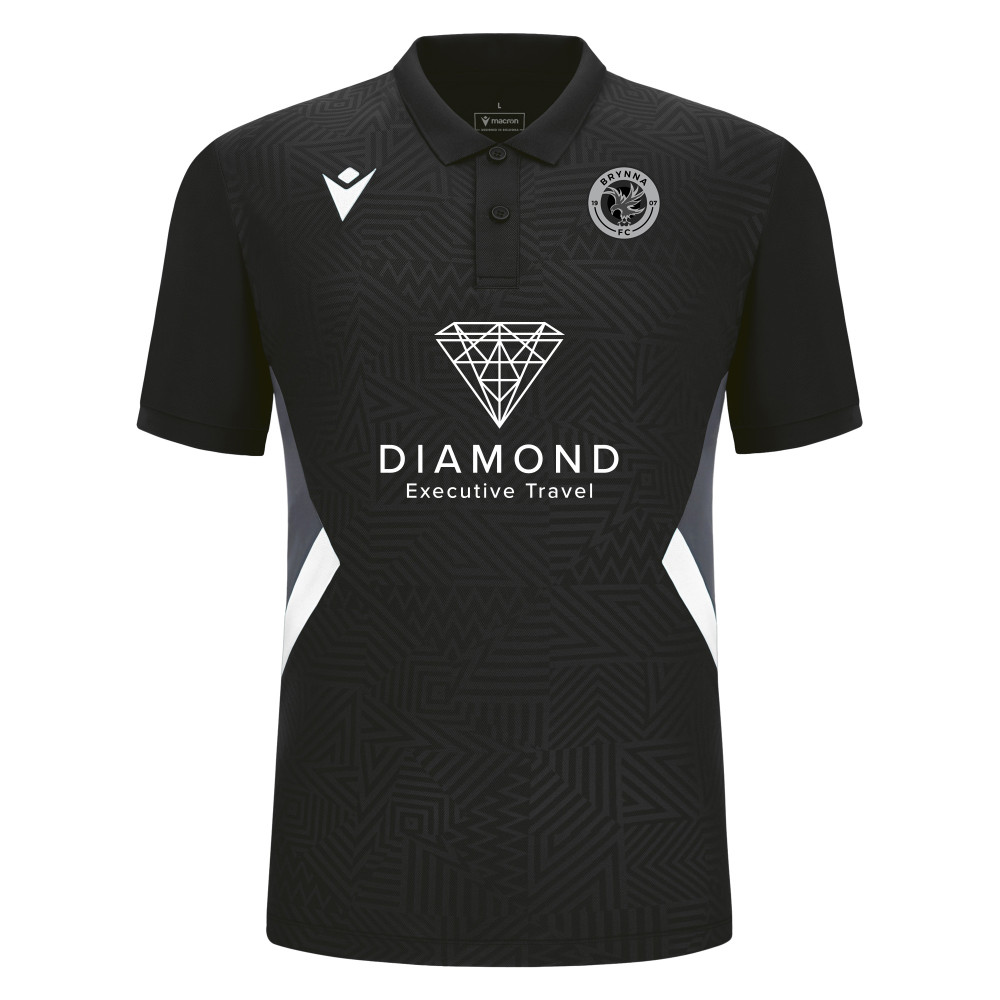 Brynna FC - RAP polo (Black/White)