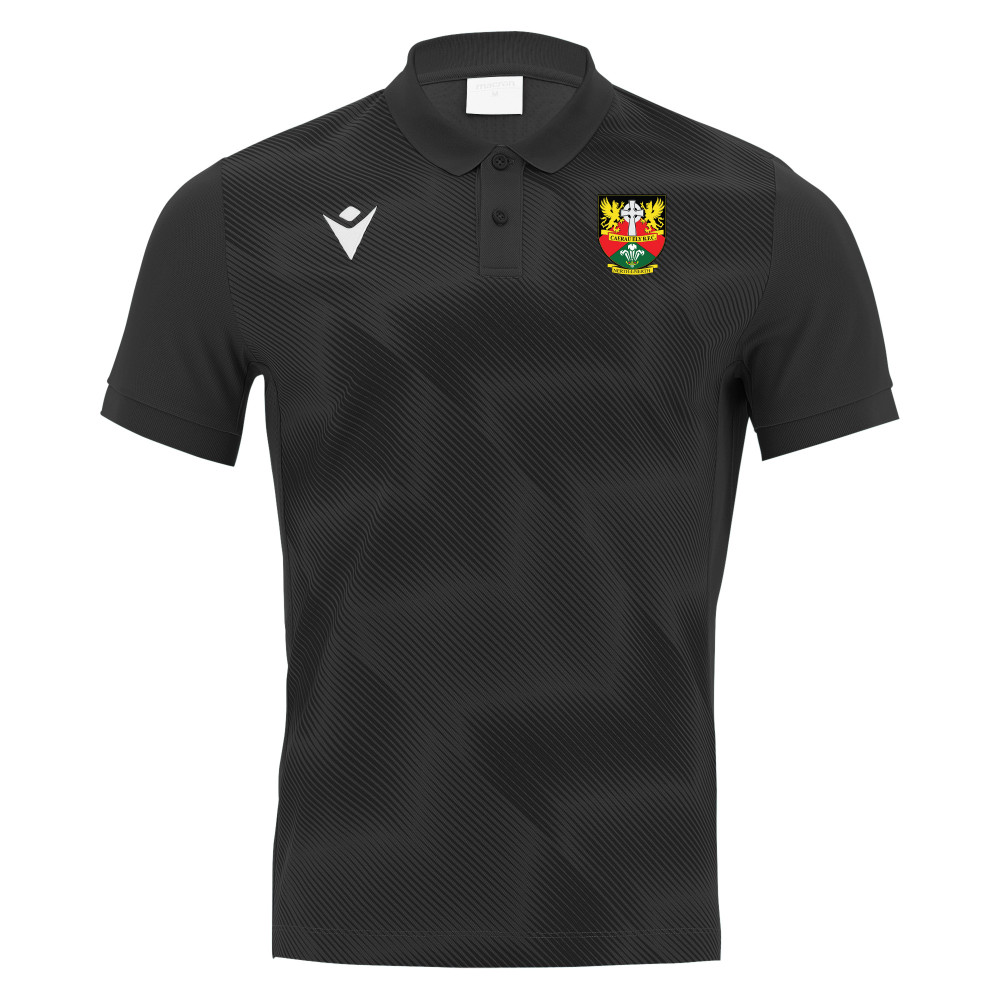 Caerau Ely RFC - THAVIL polo (Black) Kids