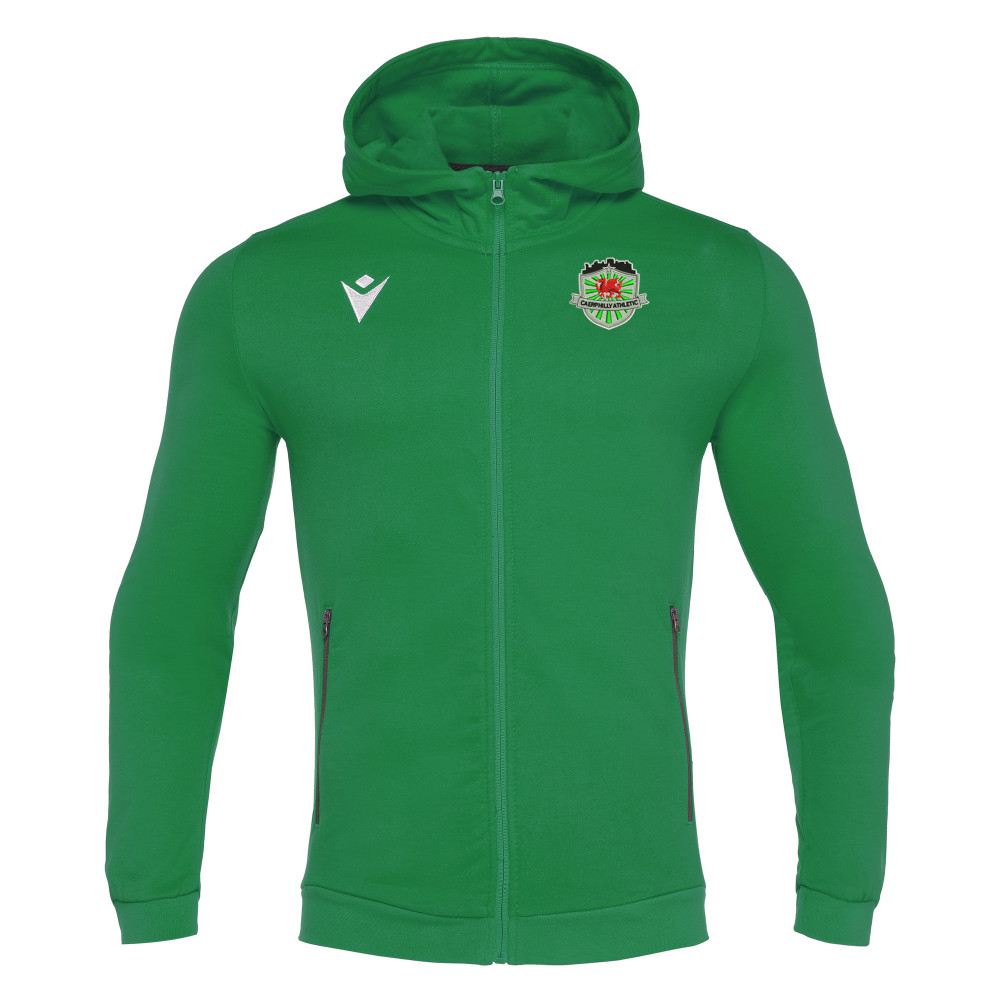 Caerphilly Athletic - CELLO full zip hoody (Green)