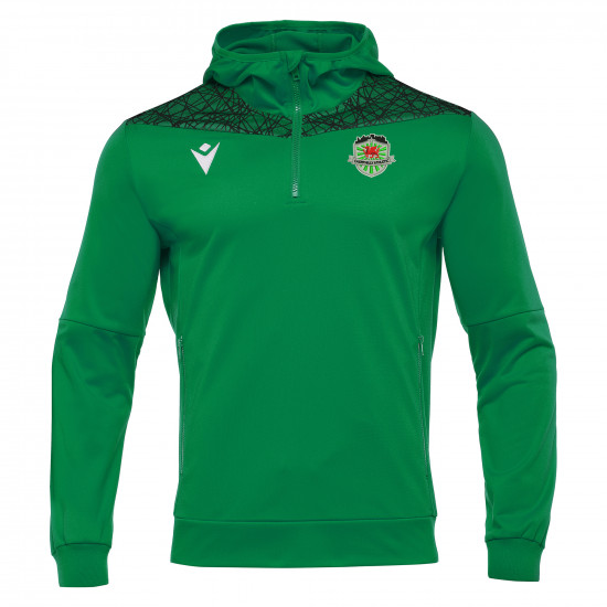 Caerphilly Athletic - ISHTAR 1/4 zip hoody (Black)