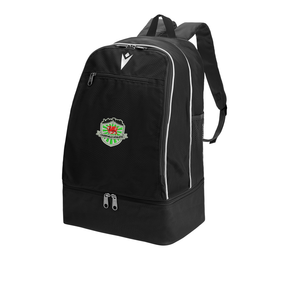 Caerphilly Athletic - MAXI-ACADEMY EVO backpack w/semi-rigid bottom large (Black)