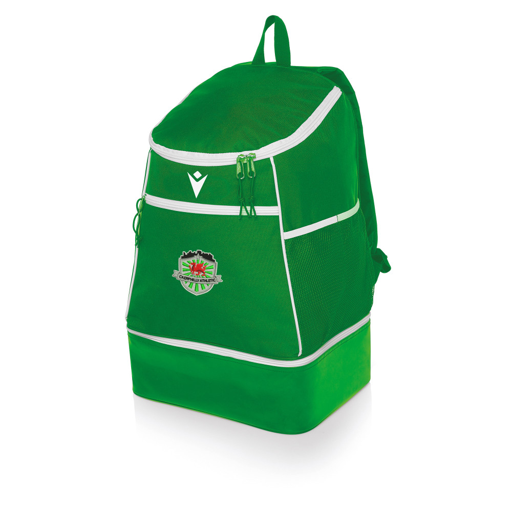 Caerphilly Athletic - PATH backpack w/semi-rigid bottom medium (Green)