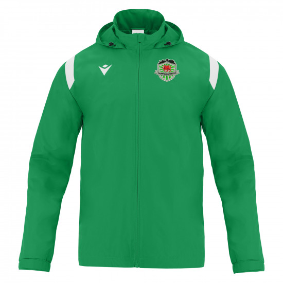 Caerphilly Athletic - ASARANSK full zip shower jacket (Green)