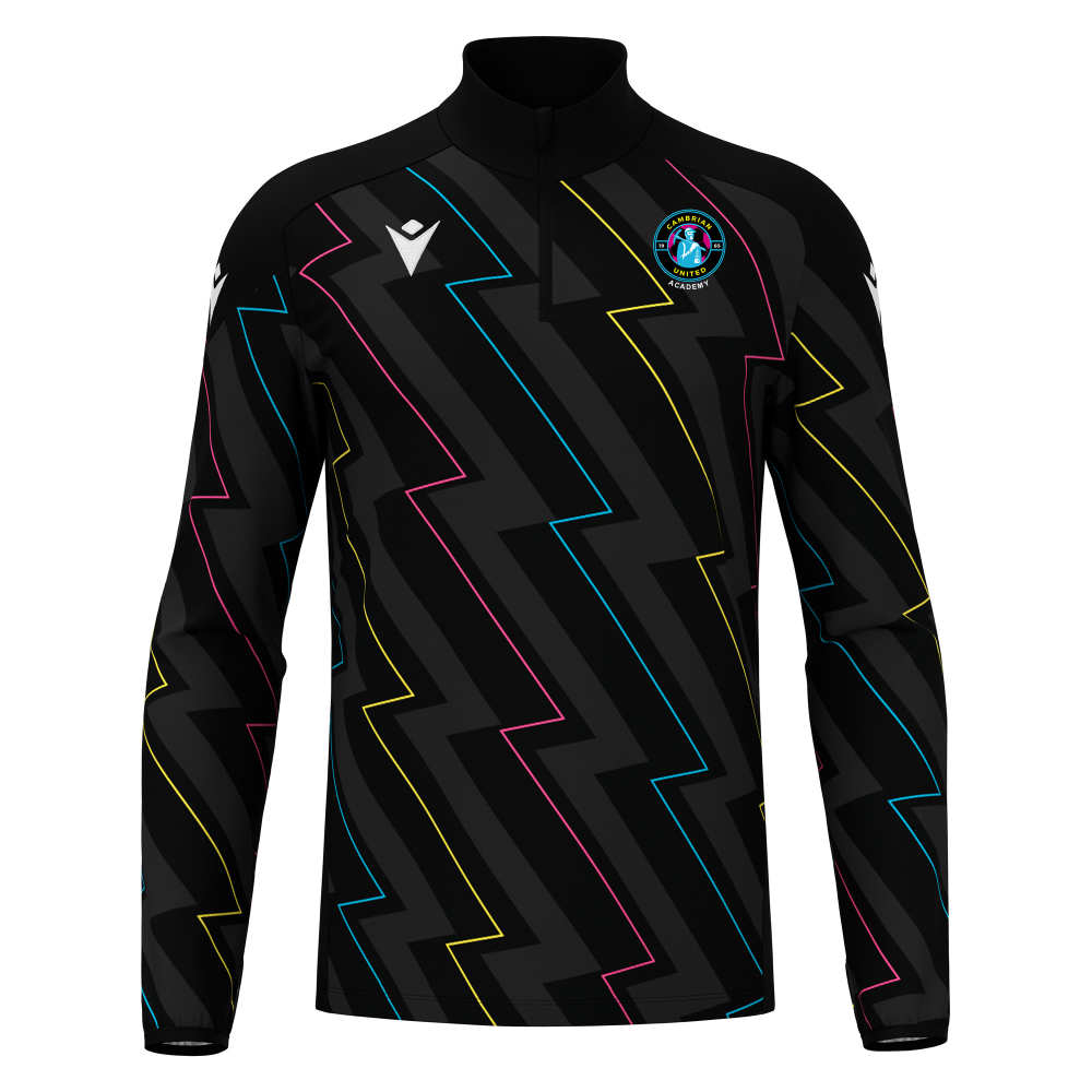 Cambrian United Academy - YARUGA 1/4 zip top (Thunder)