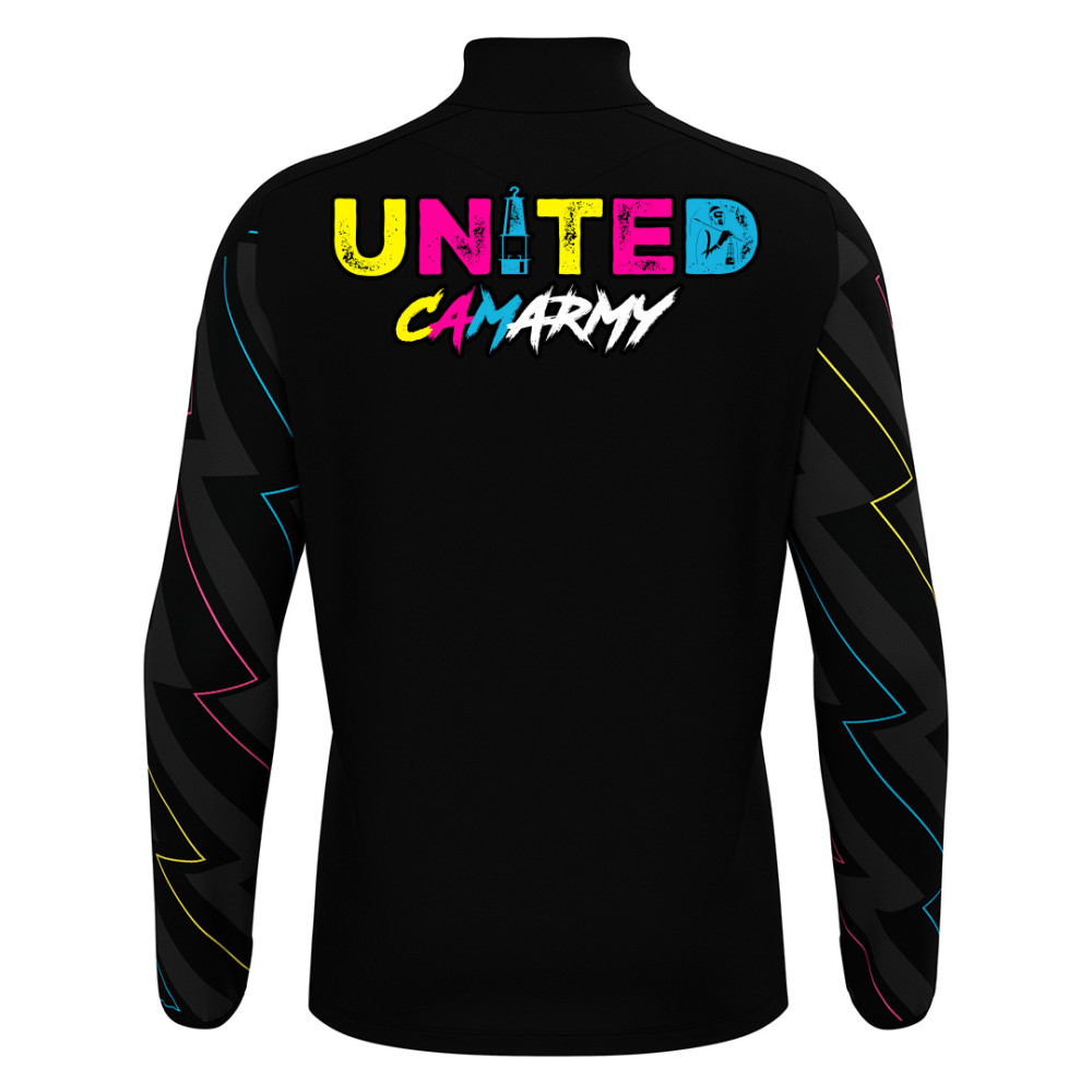 Cambrian United Academy - YARUGA 1/4 zip top (Thunder)