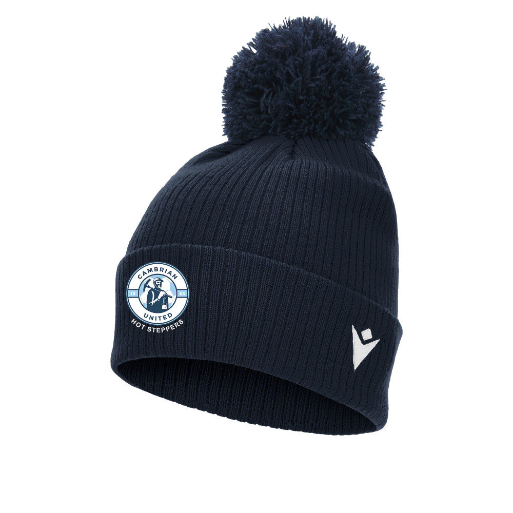 Cambrian United Hot Steppers - SNOW ponpom bonnet  (Navy)