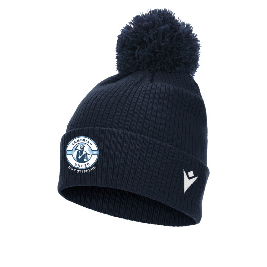 Cambrian United Hot Steppers - SNOW ponpom bonnet  (Navy)