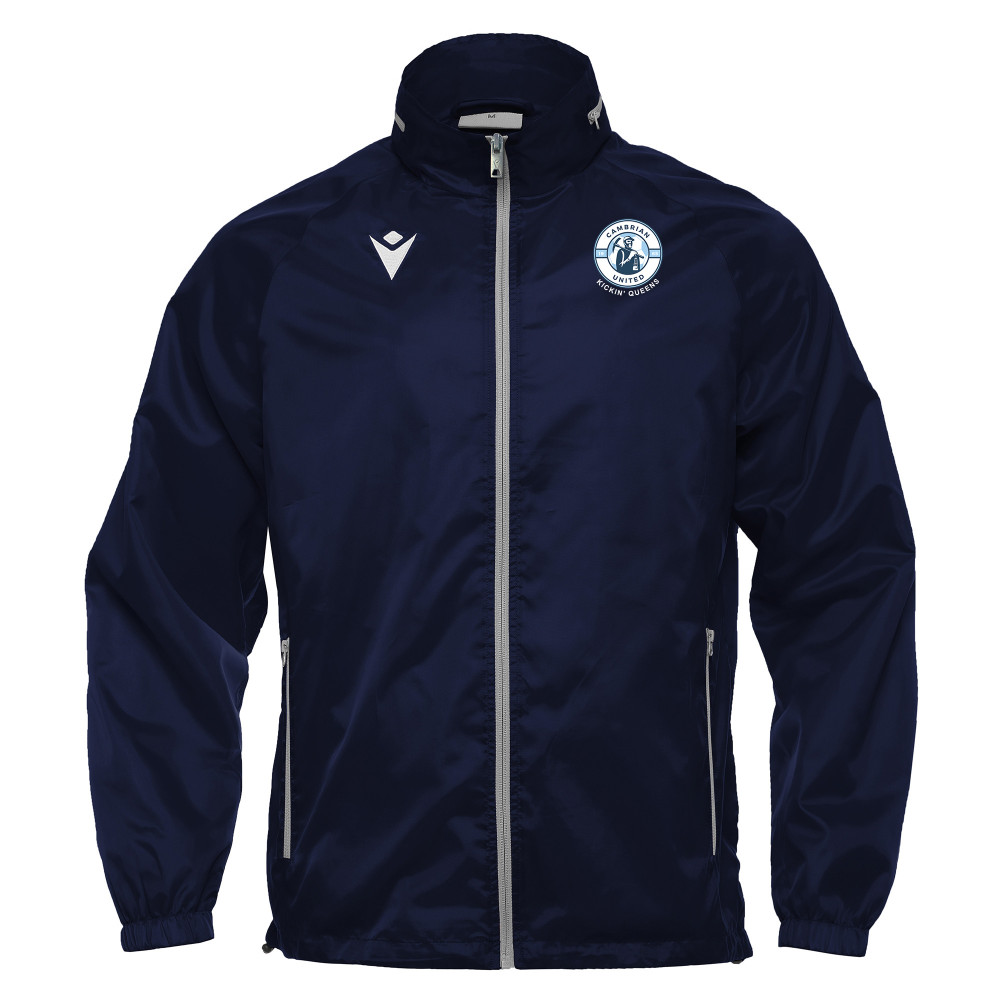 Cambrian United Kickin' Queens - PRAIA HERO full zip windbreaker (Navy)